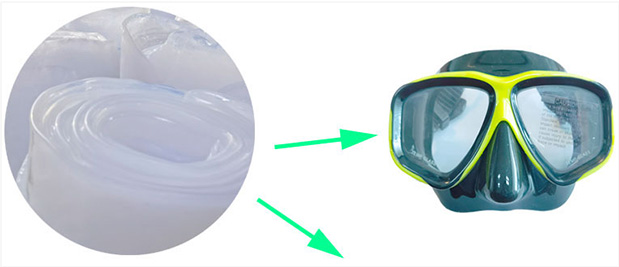 Merkmale des allgemeinen Silikon kautschuk zum Formen (ausgefällt/umarmt)