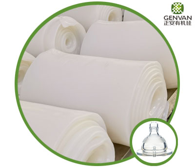 Hoch transparenter Silikon kautschuk