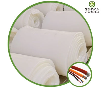 Flamm hemmender Silikon kautschuk (1mm: UL gelbe Karte geziert)